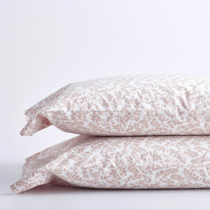 Company Cotton™ Baby’s Breath Organic Percale Pillowcases - Rose Quartz
