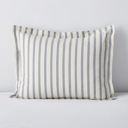 Company Cotton™ Narrow Stripe Yarn-Dyed Percale Sham