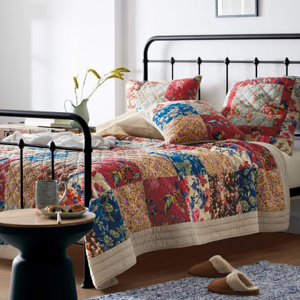 The Company Store Surabaya Cotton Patchwork Standard Sham 