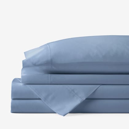 Company Cotton™ Percale Sheet Set - Slate Blue