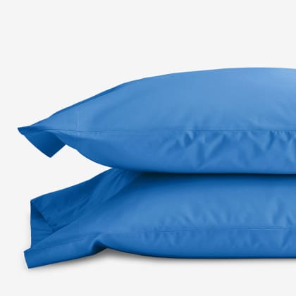 Company Cotton™ Percale Pillowcases - Delft Blue