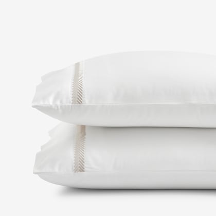 Legends Hotel™ Hewett Egyptian Cotton Sateen Pillowcases - Taupe