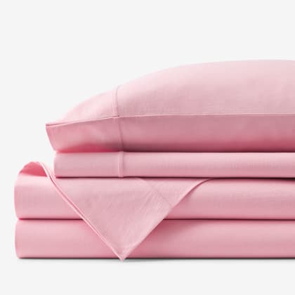 Company Cotton™ Jersey Knit Sheet Set - Pink