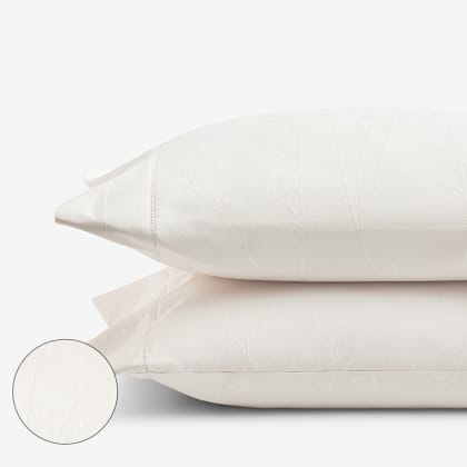 Legends Luxury™ Jacquard Floral Supima® Cotton Wrinkle-Free Pillowcases