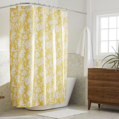 Legends Hotel™ Fleur Cotton & TENCEL™ Lyocell Shower Curtain