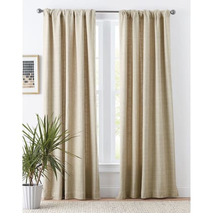 Westwood Cotton Window Curtain - Straw