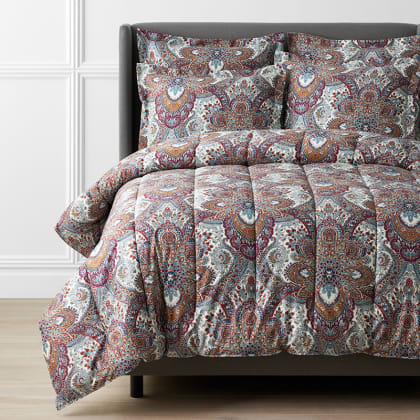Legends Hotel™ Paisley Wrinkle-Free Sateen Comforter