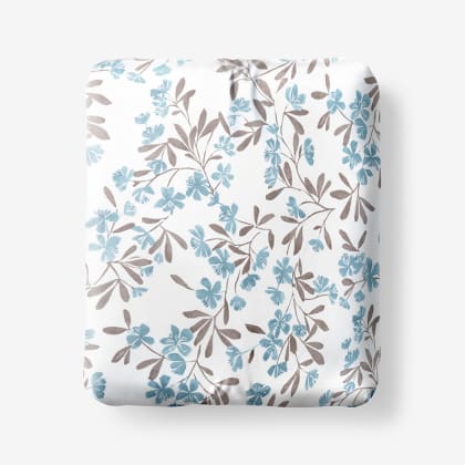 Legends Luxury™ Wild Floral Velvet Cotton Flannel Fitted Sheet