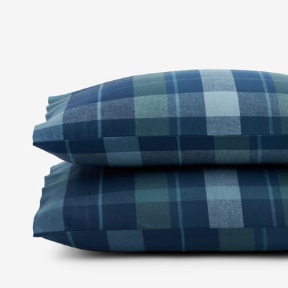 Legends Hotel™ Berkeley Plaid Velvet Flannel Pillowcases