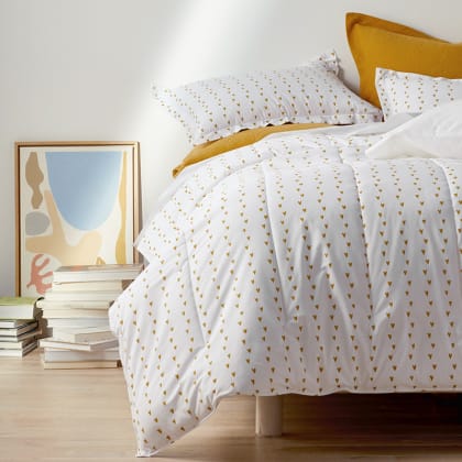 Company Organic Cotton™ Mini Prints Percale Comforter - Hearts