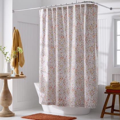 Fabric Shower Curtains And Hardware, Why Is My Shower Curtain Turning Orange