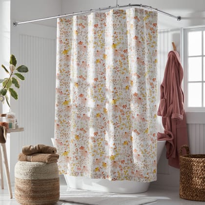 Company Cotton™ Naomi Bloom Percale Shower Curtain - Multi