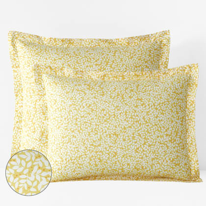The Pillow Collection Kateri Foliage Bedding Sham Turquoise King/20 x 36 
