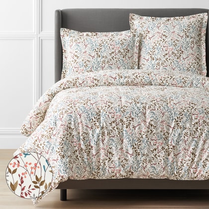 Legends Luxury™ Abigail Sateen Comforter  - Cream Multi