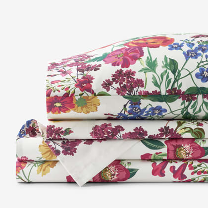 Legends Hotel™ Floral Medley Wrinkle-Free Sateen Sheet Set