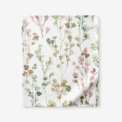 Legends Hotel™ Watercolor Flowers Wrinkle-Free Sateen Flat Sheet