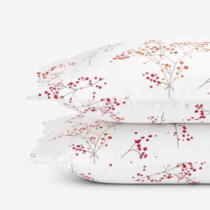 Legends Luxury™ Winter Floral Buds Sateen Pillowcases