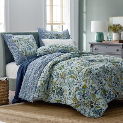 Margaux Handcrafted Reversible Quilt