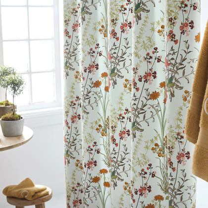 Legends Hotel™ Jardin Wrinkle-Free Sateen Shower Curtain - Green Multi