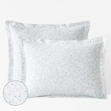 Company Cotton™ Ava Percale Sham - Ditsy Floral Blue