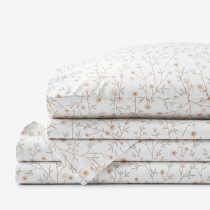 Company Cotton™ Ava Percale Sheet Set - Ditsy Floral Clay