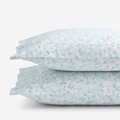 Legends Luxury™ Maggie Ditsy Floral Sateen Pillowcases - Blue Multi