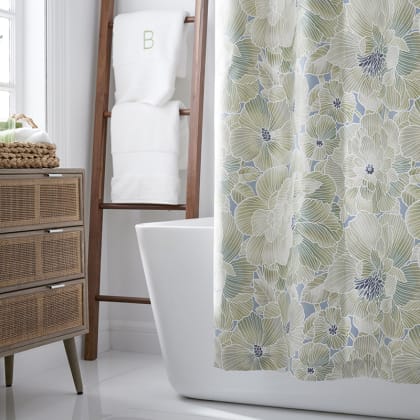 Legends Hotel™ Clara Blossom Wrinkle-Free Sateen Shower Curtain