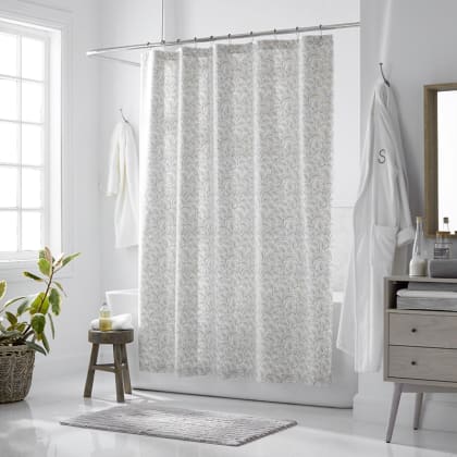 Legends Luxury™ Sheela Paisley Sateen Shower Curtain