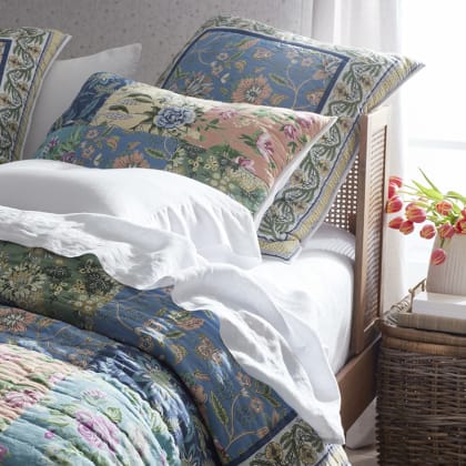 Nadia Handcrafted Patchwork Quilted Sham