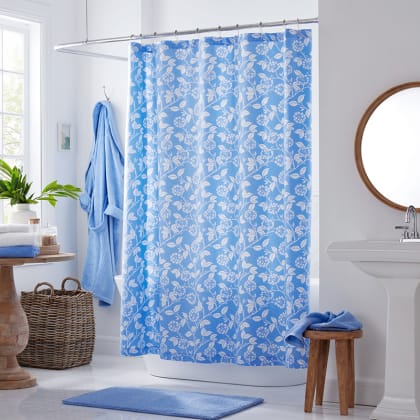 Company Organic Cotton™ Myla Garment Washed Shower Curtain