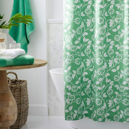 Company Organic Cotton™ Myla Garment Washed Shower Curtain