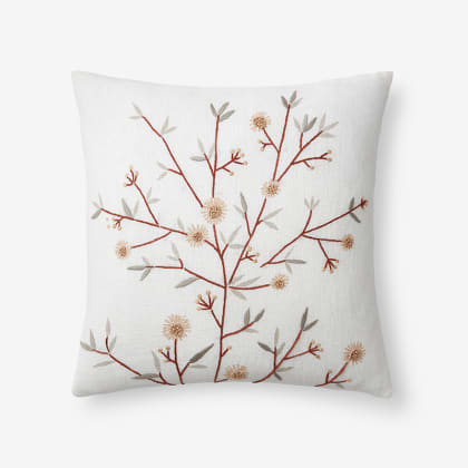 Ava Pillow Cover - Ditsy Floral Clay