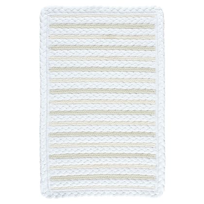 Knotty Rope Reversible Indoor/Outdoor Rug - White
