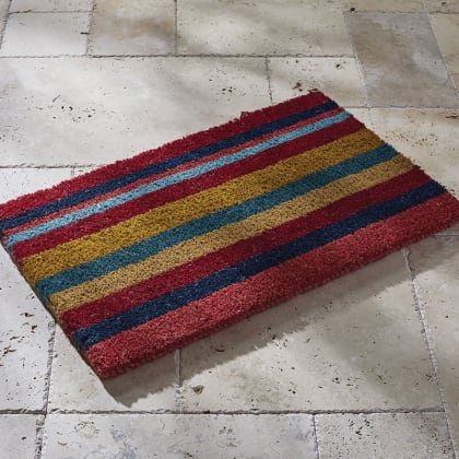 Heavy Duty Natural Coir Melford Door Mat Hand Woven Traditional Doormat 
