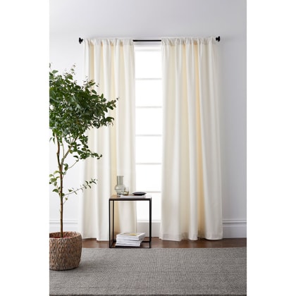 Brushed Cotton Twill Window Curtain