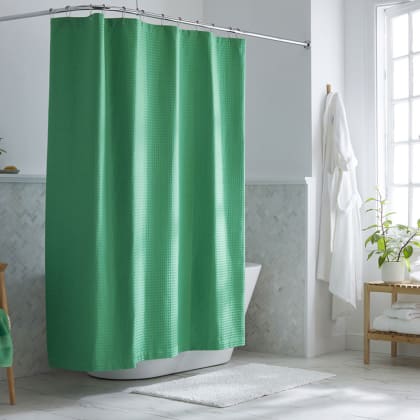 Company Cotton™ Shower Curtain - Kelly Green