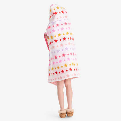 Company Kids™ Star Yarn-Dyed Cotton Hooded Towel