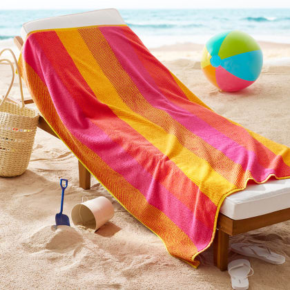Cotton Terry Beach Towel