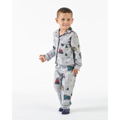 Company Cotton™ Family Flannel Kids’ Pajama Set - Bear