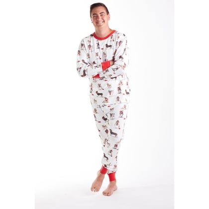 Company Organic Cotton™ Matching Family Mens Pajama Set - Dog