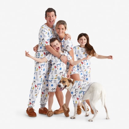 Company Organic Cotton™ Matching Family Pajamas: Pet Pajamas - Dog