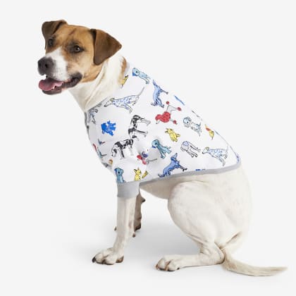 Company Organic Cotton™ Matching Family Pajamas: Pet Pajamas - Dog