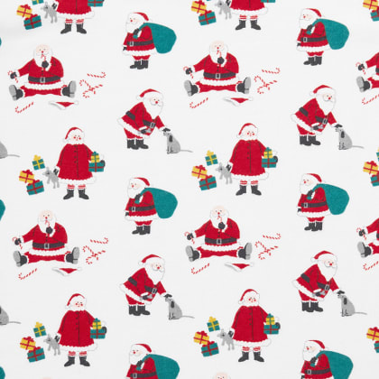 Company Cotton™ Family Flannel Womens Nightshirt - Santa & Mrs Claus