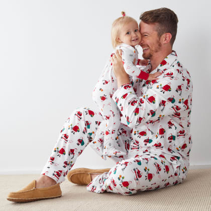 Company Cotton™ Family Flannel Mens Classic Pajama Set