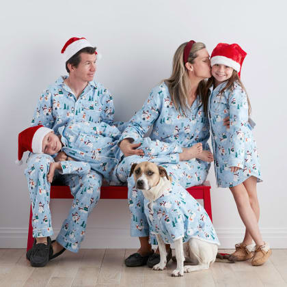 Best Matching Family Christmas Pajama sets Outside Suburbia Family