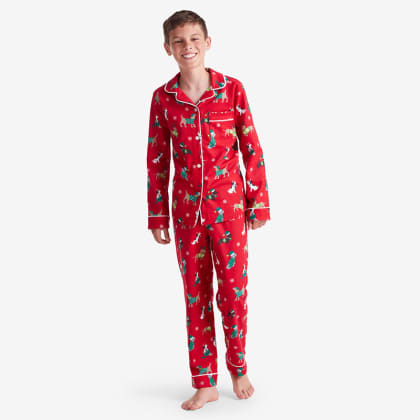 Company Cotton™ Family Flannel Kids’ Classic Pajama Set
