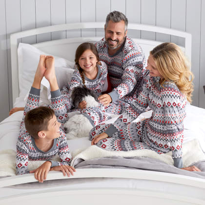 Company Organic Cotton™ Matching Family Pajamas - Mens Pajama Set - Fair Isle