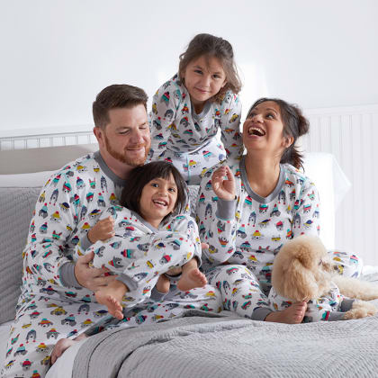 Company Organic Cotton™ Matching Family Pajamas - Kids’ Pajama Set - Dog