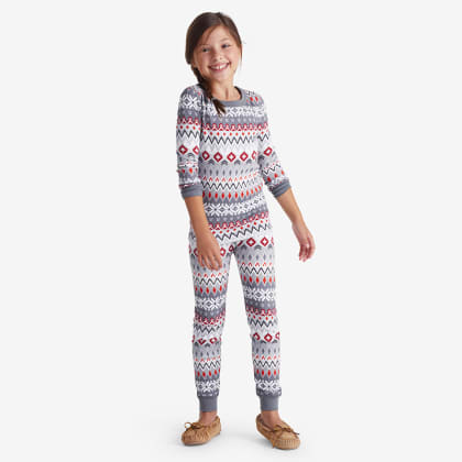 Company Organic Cotton™ Matching Family Pajamas - Kids’ Pajama Set - Fair Isle