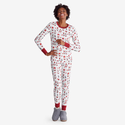 Company Organic Cotton™ Matching Family Pajamas – Womens Pajama Set - Gnomes